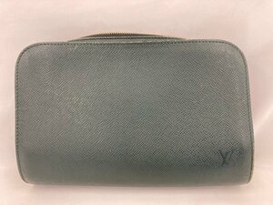 LOUIS VUITTON ルイヴィトン クラッチバッグ タイガ 緑 バイカル M30184/VI0966【CAAV3058】