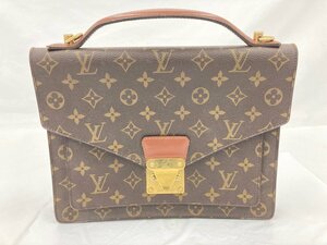 LOUIS VUITTON ルイヴィトン ビジネスバッグ モノグラム モンソー M51185/SR0945【CAAV3081】