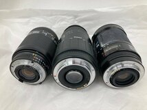 AFレンズ　おまとめ　キヤノン Canon EF-S 18-55/3.5-5.6 IS　ニコン Nikon AF NIKKOR 70-210/4-.6 D　他　【CAAX1086】_画像3