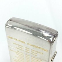 ZIPPO ジッポ ライター 銀色 2002年ワールドカップ 箱付き【BLBC3022】_画像9