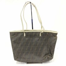 FENDI フェンディ ズッカ トートバッグ【BLBC5045】_画像1