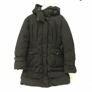 MONCLER モンクレール ダウンコート G32-003 ベルト付き ブラック サイズ 4【CAAH5010】