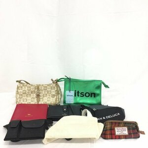 kate spade ケイトスペード ショルダーバッグ　GUESS バッグ　Kitson クラッチバッグ グリーン　ほか バッグ おまとめ【CAAP1020】