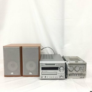 ONKYO CD/MD チューナーアンプ FR-7GX スピーカー D-S7GX 他 オーディオ おまとめ セット【CAAU1014】