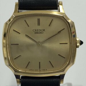 SEIKO CREDOR　セイコー クレドール　1400-6030　稼働　14K　総重量15.6g【CAAY6047】