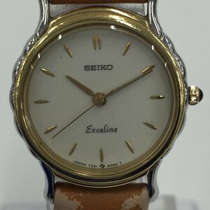 SEIKO Exceline　セイコー エクセリーヌ　7321-0450　ベゼル18K　総重量12.2g【CAAY6018】