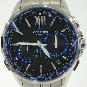 CASIO カシオ　腕時計　OCEANUS オシアナス　マンタ　ソーラー　OCW-S3400 5453【BLBC2013】