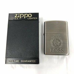 ZIPPO　ジッポー　オイルライター　サントリー　BOSS　コーヒー　ケース付き【BLBB3010】