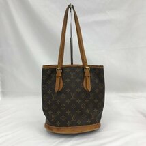 Louis Vuitton　ルイヴィトン　モノグラム　バケットPM　バッグ　M42238/AR0998【CAAE2007】_画像1