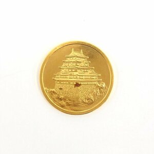 K24 純金 1000刻印 名古屋城 金シャチ 金貨 3.8g【CAAK6064】