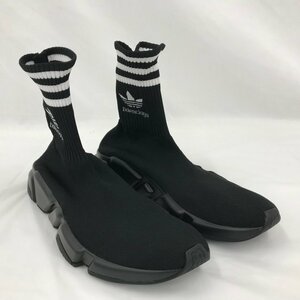 バレンシアガ BALENCIAGA アディダス adidas SPEED 717591 スニーカー サイズ42 箱あり【BLBA5004】