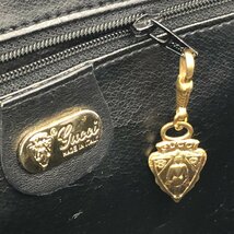 GUCCI　グッチ　マイクロGG　ハンドバッグ　保管袋付き　ジャンク【CAAI6001】_画像7