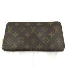 Louis Vuitton　ルイヴィトン　財布　モノグラム　ジッピーウォレット　M60017/CA5100【CAAK3079】_画像1