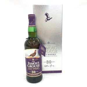 THE FAMOUS GROUSE フェイマスグラウス 30年 ウイスキー 700ml 43％ 箱付き 未開栓 国外酒【CAAM3064】