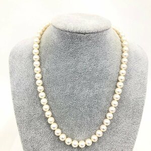 MIKIMOTO ミキモト パールネックレス 7.1mm 箱付き【CAAM6052】