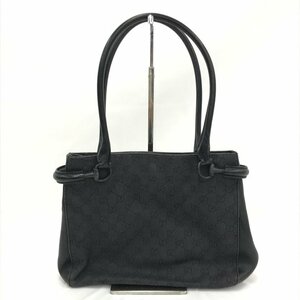 GUCCI グッチ トートバッグ 黒 GG 101971 002058【CAAN2040】