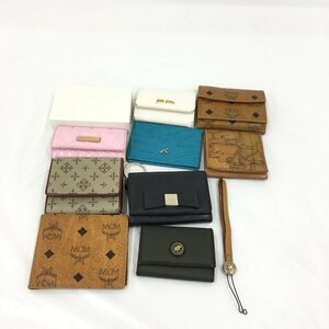 コインケース キーケース 等　服飾小物 おまとめ　MCM / HUNTING WORLD / 1A CLASSE / Samantha Thavasa / kate spade　他【CAAP5047】