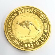 K24IG　オーストラリア　カンガルー金貨　1oz　1990　総重量31.1g【CAAQ6009】_画像1