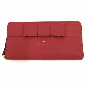 KATE SPADE ケイトスペード 長財布 赤 0712016【CAAR3060】