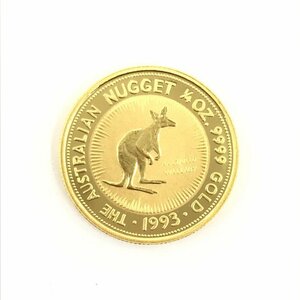 K24IG　オーストラリア　カンガルー金貨　1/4oz　1993　総重量7.7g【CAAV6078】