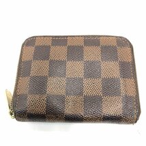 Louis Vuitton　ルイヴィトン　財布　ダミエ　ジッピーコインパース　N63070/CT4171【CAAS6029】_画像1