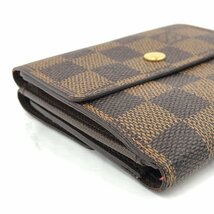 Louis Vuitton　ルイヴィトン　財布　ダミエ　ポルトフォイユ・エリーズ　N61654/SP2028【CAAU0007】_画像3