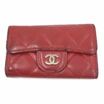 CHANEL　シャネル　マトラッセ　ココマーク　キーケース　15237247【CAAU6041】_画像1