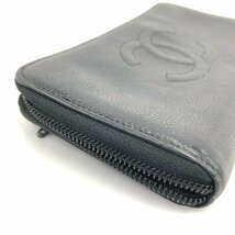 CHANEL　シャネル　キャビアスキン　ラウンドジップ　長財布　8731532【CAAS6008】_画像3