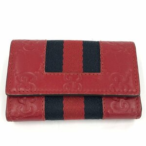 GUCCI　グッチ　シマ　シェリー　キーケース　408828.2091【CAAT3055】