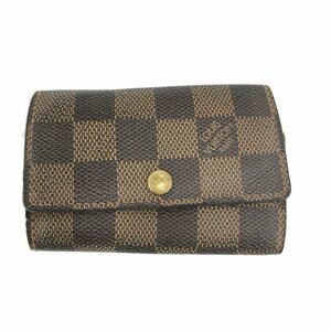 LOUIS VUITTON ルイヴィトン キーケース ダミエ ミュルティクレ6 N62630/CT0074【CAAV9005】