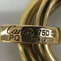 Cartier　カルティエ　K18　トリニティ　ペンダントトップ　PQ9219　750刻印　総重量5.8g【CABB4008】_画像5