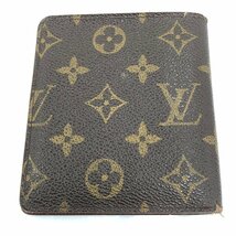 Louis Vuitton　ルイヴィトン　財布　モノグラム　ポルト ビエ・10カルト クレディ　M60883/CA1000【CAAW6054】_画像2