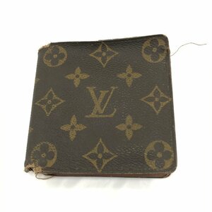 Louis Vuitton　ルイヴィトン　財布　モノグラム　ポルトビエ・カルトクレディ・モネ　M61665/CA1917　ジャンク【CAAX2047】