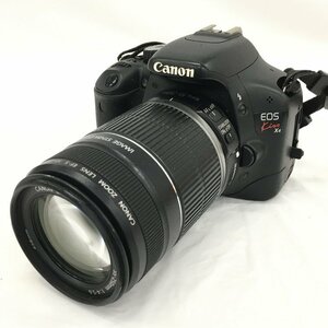 Canon　キヤノン　EOS Kiss X4 + EF-S 55-250/4-5.6 IS　通電確認済み【CAAZ8017】