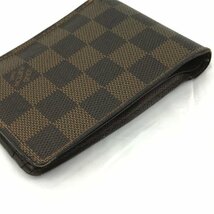 LOUIS VUITTON ルイヴィトン 財布 ダミエ ポルトフォイユ ミュルティプル N60895/CA1000【CAAZ2096】_画像5