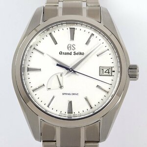 Grand Seiko グランドセイコー ヘリテージコレクション SBGA211 雪白文字盤 スプリングドライブ メンズ 未使用品