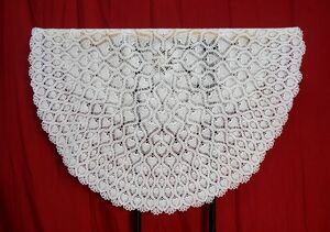  cotton 100% hand-knitted race round shape table decoration secondhand goods 