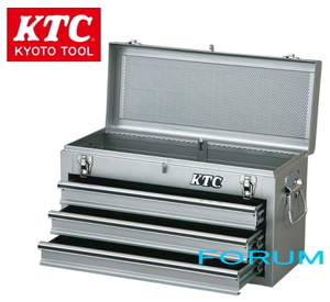 KTC ツールチェスト （3段3引出し）工具箱 SKX0213S シルバー / ツールケース / チェスト / ツールケース ☆