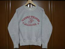 WAREHAUSE（ウエアハウス）2md hand SWEAT（セコンドハンドスウエット）「U.S.MARINES」HEATHER GRAY（ヘザーグレー）sizeL_画像2