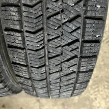 ★送料無料★ 155/65R13 2021年製 9分山 ブリヂストン BLIZZAK VRX2 2本/中古スタッドレスタイヤ(冬タイヤ) N6815_F_画像2