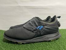 FootJoy フットジョイ SUPERLITES XP スーパーライト ブラック 26.0cm W スパイクレスゴルフシューズ_画像2