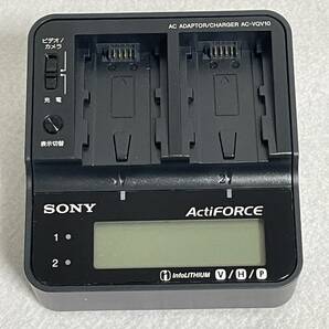 SONY ソニー 充電器 AC-VQV10 動作確認済み ビデオカメラ用 バッテリーの画像2