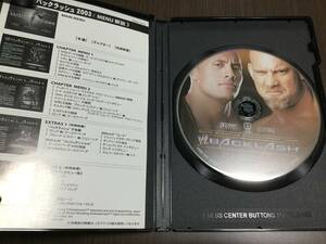 ◇discのみ 動作OK セル版◇WWE バックラッシュ2003 DVD チーム・アングル ロブ・ヴァン・ダム ケイン ロック ゴールドバーグ 即決