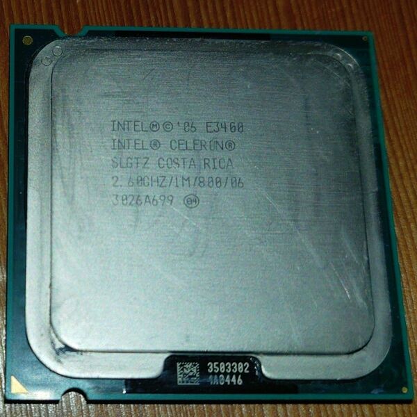 Intel Celeron E3400 2.6GHz SLGTZ LGA775 動作品