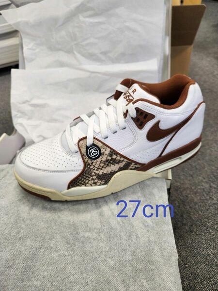 Stussy × Nike Air Flight 89 Low SP Pecan