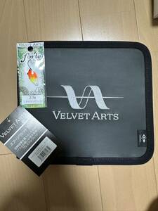 ベルベットアーツ　VAスプーンワレット　ラージ VELVET ARTS . ブラック×グレー フォルテセット