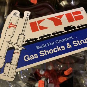 当時物 KYB GAS SHOCKS ステッカー USDM 北米 旧車 Datsun 送料84円 未使用品 US KYB カヤバ ショクアブソーバー NISSAN AE86 希少の画像3