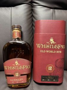 【未開栓】WhistlePig ホイッスルピッグ 12年 オールド ワールド ライ ウイスキー 700ml 43% 箱付き