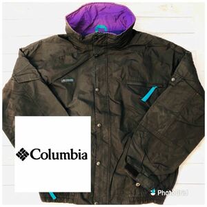 ビッグサイズ　コロンビア　Columbia Skidaddle XLくらい 裏メッシュ　ナイロン　マウンテンジャケット　ブラック