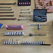 Snap-on スナップオン工具セット　レザーツールバッグ　車載工具 バイク ハーレーダビッドソン　ディフェンダー　ミニクーパー　ポルシェ　_画像7